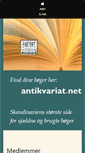 Mobile Screenshot of antikvar.dk