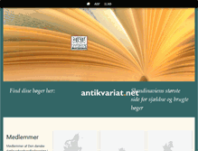 Tablet Screenshot of antikvar.dk
